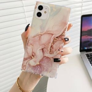 iphone 13 pro max soft case marble design